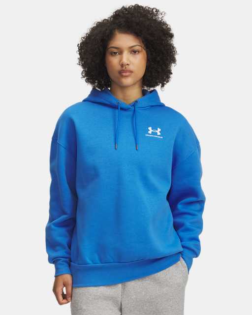 Sudadera oversize con capucha UA Icon Fleece para mujer Sudadera oversize con capucha UA Icon Fleece para mujer